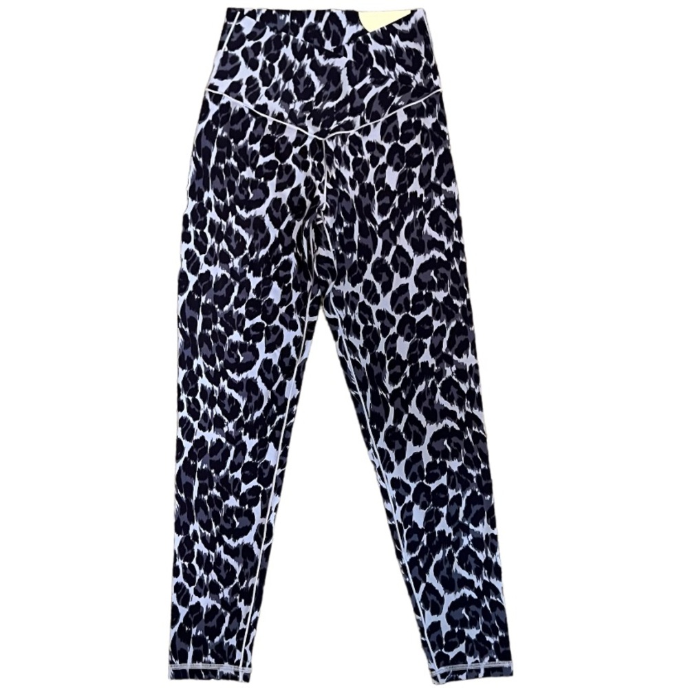 Offline by Aerie Blue Cheetah Animal Print Leggings, Size 7/8, NEW (Tights)